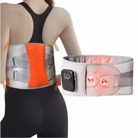 Magnet Waist Back Heating Massage Belt with Nature Herb